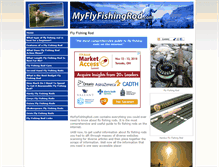 Tablet Screenshot of myflyfishingrod.com
